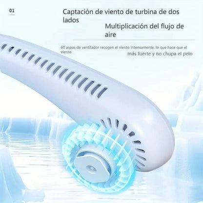 CoolFlex™ Ventilador de Cuello Portátil Recargable