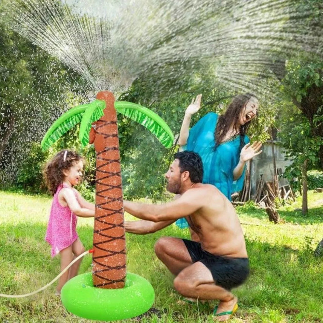 Palmera Splash. Inflable Rociador Tipo Lluvia