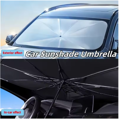 Parasol Plegable para Auto Retráctil