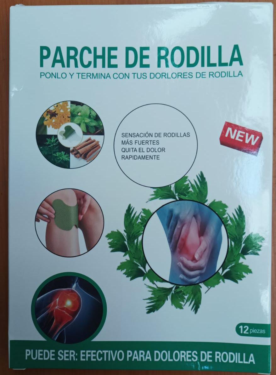 PARCHES PARA DOLOR DE RODILLA ComfortFlex 12unidades